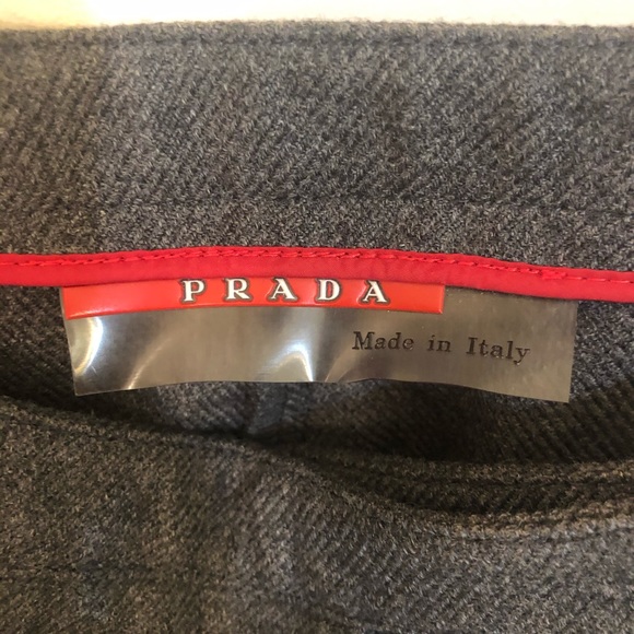 Prada wool pants